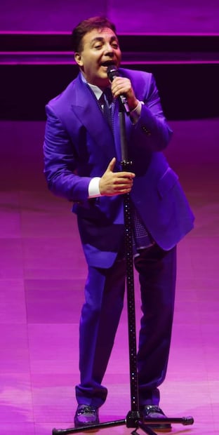 Cristian Castro  ofrece concierto en el Auditorio Nacional.
Foto: Carlos Mejía/EL UNIVERSAL.
