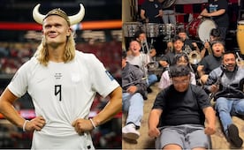 “Les escucho”: Erling Haaland sorprende al reaccionar a corrido que una banda mexicana creó en su honor