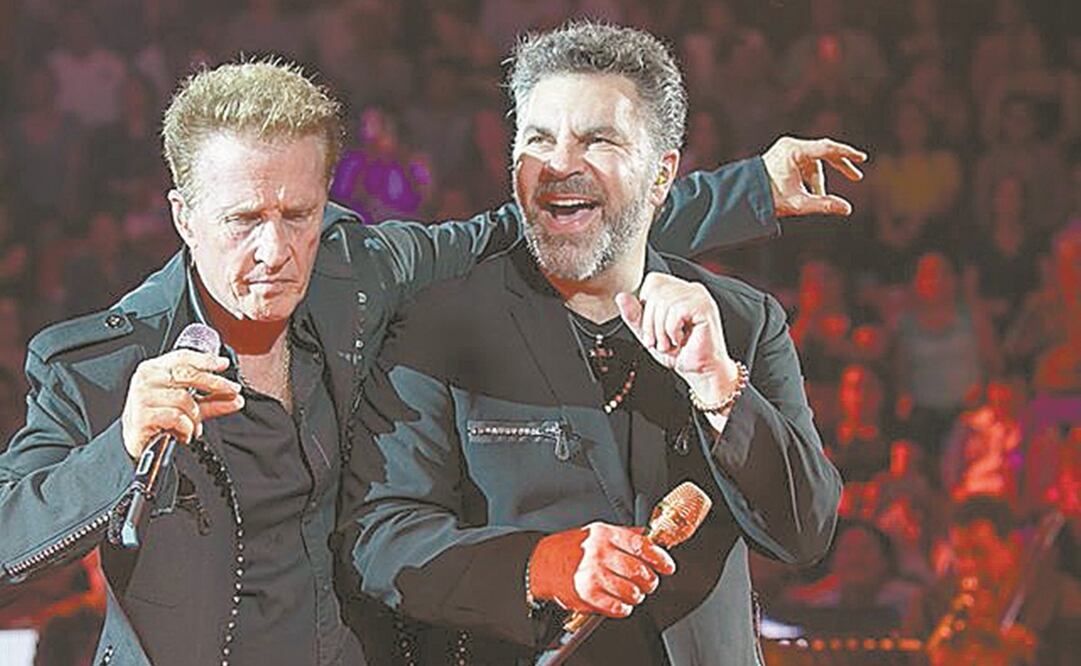 Emmanuel y Mijares. Foto: Especial