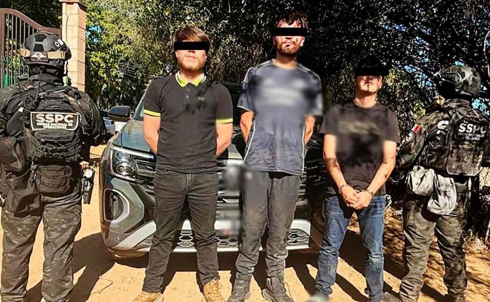 Detenidos en Culiacán y Mazatlán. Foto: Especial.