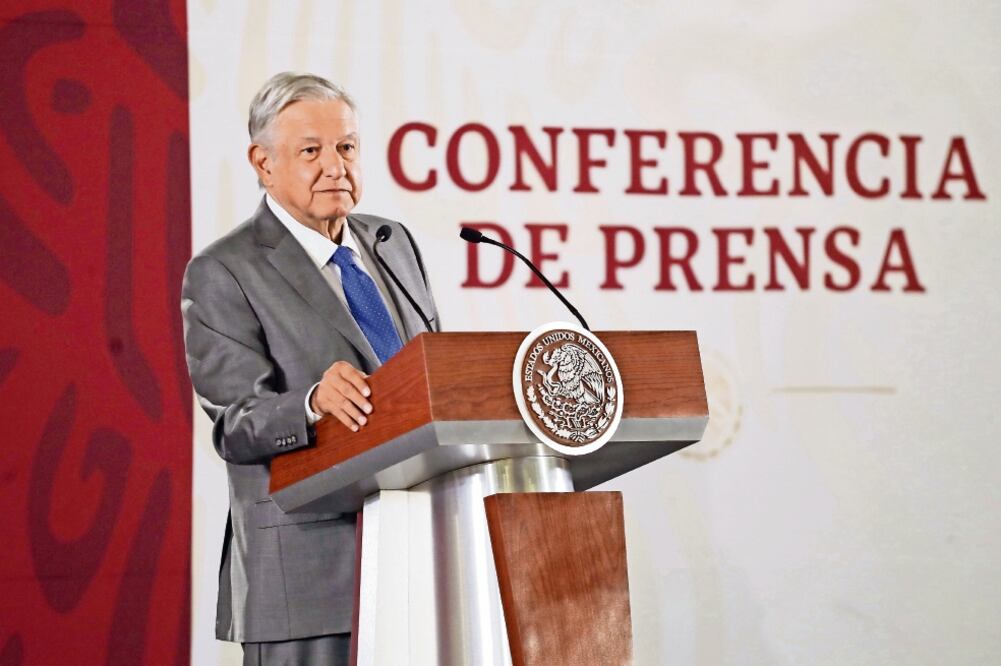Andrés Manuel López Obrador dijo que su gobierno busca, con cautela, conseguir un acuerdo de cooperación y desarrollo con Estados Unidos. Foto: GERMÁN ESPINOSA. EL UNIVERSAL