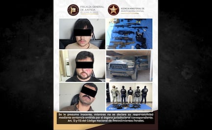 Rescatan a personas secuestradas y detienen a tres en San Luis Río Colorado; aseguran arsenal y droga