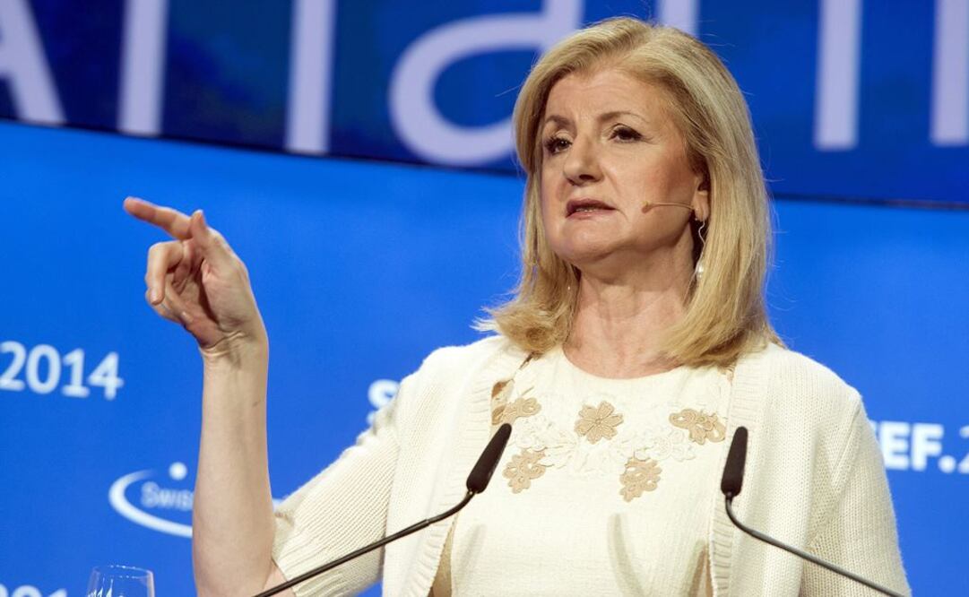 La fundadora, presidenta y responsable de The Huffington Post. Foto: Archivo EL UNIVERSAL