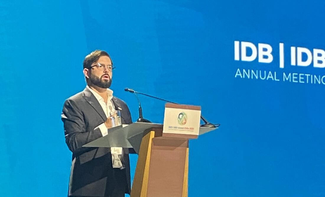 El Presidente de Chile, Gabriel Boric Font. (28/03/25) Foto: Leonor Flores