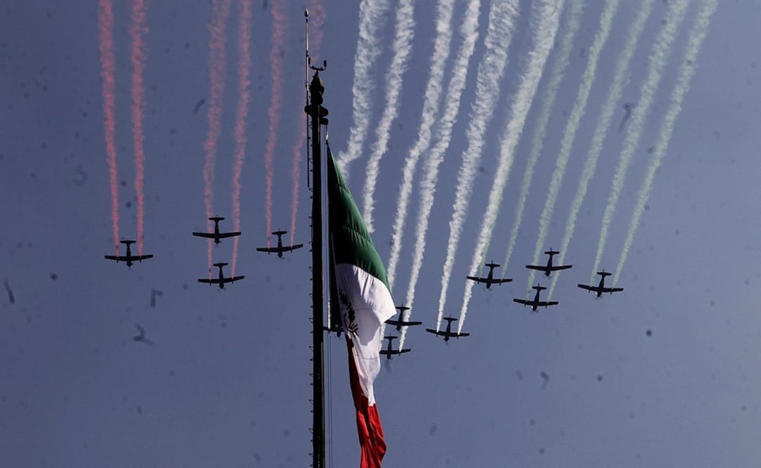 This is the first time there will be a military parade since 2014 - Photo: Lucía Godínez/EL UNIVERSAL