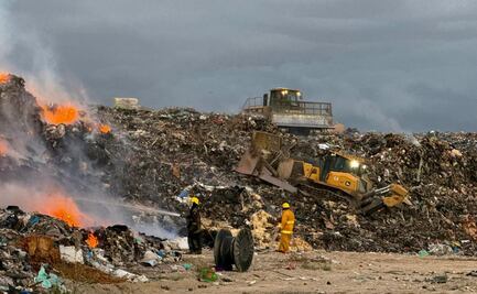 Se registra incendio en planta tratadora de desechos en Salinas Victoria, NL 