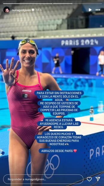 Mensaje de Nuria Diosdado