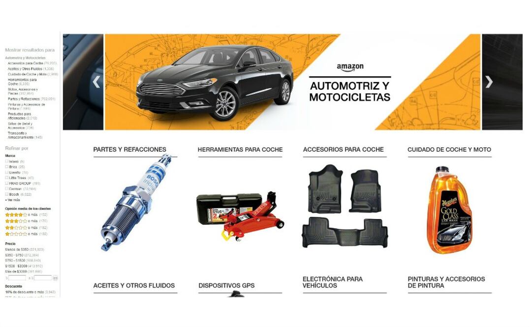 Los clientes pueden encontrar productos automotrices para miles de vehículos diferentes, de marcas reconocidas como Lucas Oil, Robert Bosch, Meguiar’s, Quaker State y Mikel’s