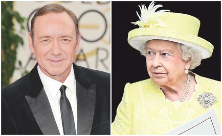 Spacey profanó el trono de Isabel II