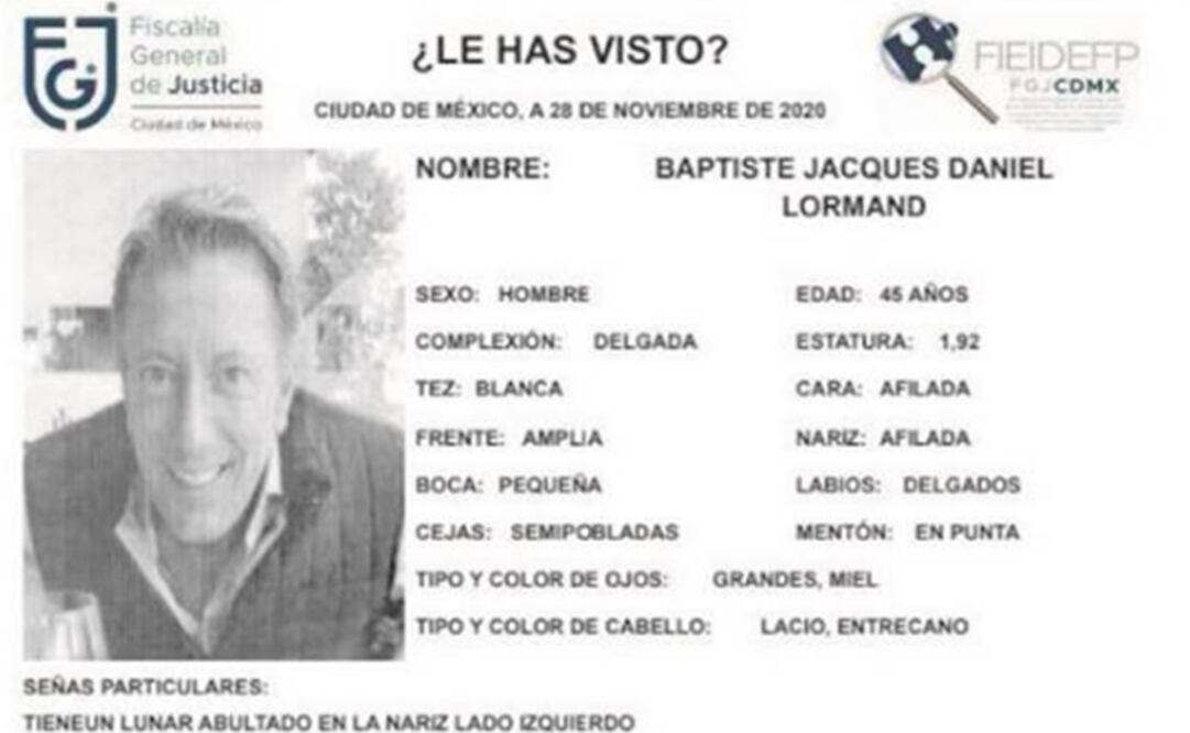 Foto: El empresario fue reportado como desaparecido