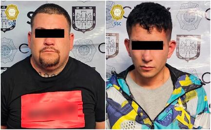 Caen "El Camarón" y Carlos Bryan, presuntos miembros de "Los Tanzanios"; están relacionados con venta de drogas, extorsión y robo