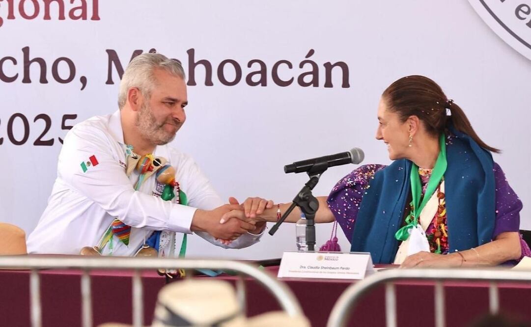 Alfredo Ramírez Bedolla agradeció a la presidenta Claudia Sheinbaum por incluir a Michoacán en la modernización de los seis puertos del país. Foto: Especial