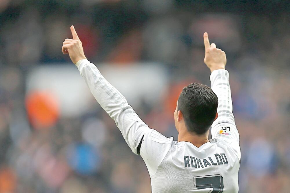 Cristiano Ronaldo, símbolo del poderoso Real Madrid, cuyos ingresos se incrementaron (FRANCISCO SECO. AP)