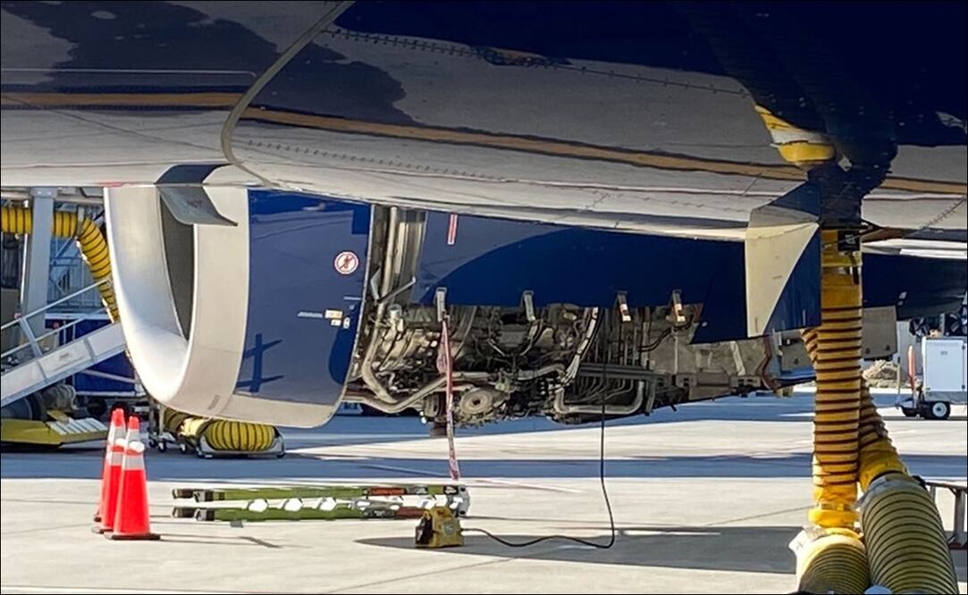 Hallaron al joven entre las 09H30 y las 10H00 GMT durante las "inspecciones técnicas" de la nave. Foto: @ismithKDKA (X)