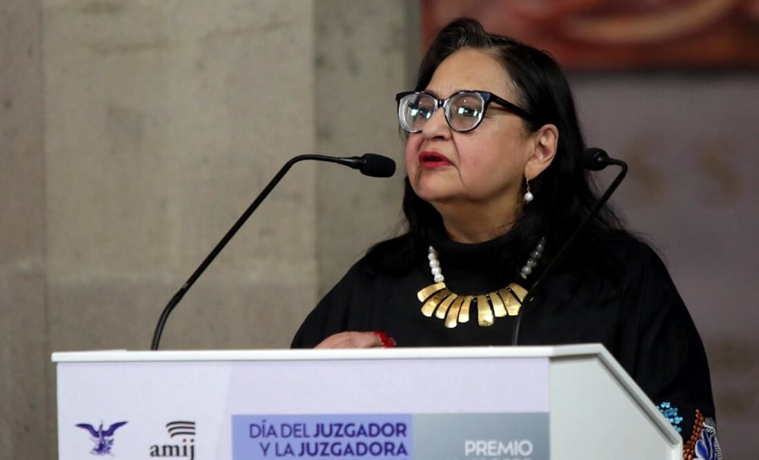 La presidenta de la Suprema Corte de Justicia de la Nación denunció que en México, la justicia enfrenta retos relacionados con la efectiva garantía de la independencia judicial. Foto: archivo/EL UNIVERSAL