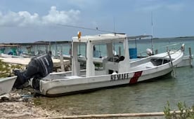 Fuertes rachas de viento paralizan pesca en la costa oriente de Yucatán; autoridades marítimas piden extremar precauciones
