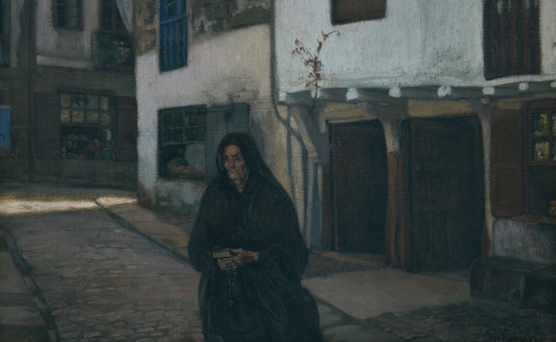 La obra de Diego Rivera está valuada entre 10 y 15 millones de pesos. Foto: Captura Catálogo Morton