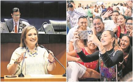  Encuesta de EL UNIVERSAL provoca polémica: “gente no quiere regresiones”, dice Sheinbaum; Gálvez se ríe