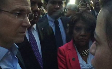 Familiares de víctimas de secuestro irrumpen en acto del PAN