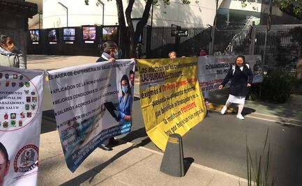 Reabren circulación en tramo de Reforma tras horas de bloqueo por personal de salud