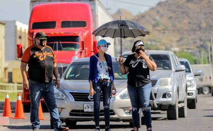 Protestas por reapertura de comercios provocan caos en Hermosillo