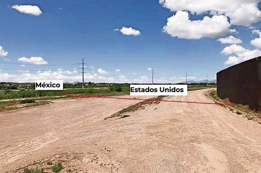 Confuso. Entre la valla y la verdadera línea fronteriza media un espacio sin ningún tipo de obstrucción, por lo que los soldados pensaban que estaban aún en territorio mexicano.