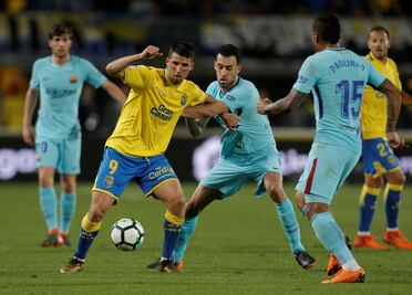 Barcelona no puede y empata en Las Palmas