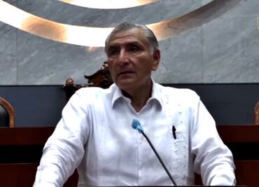 Al grito de “Presidente, Presidente”, Congreso de Guerrero recibe a Adán Augusto López