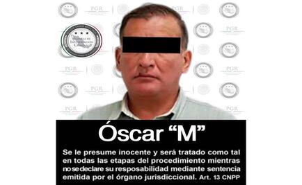 PGR detiene a Óscar "M", uno de los más buscados en Colombia