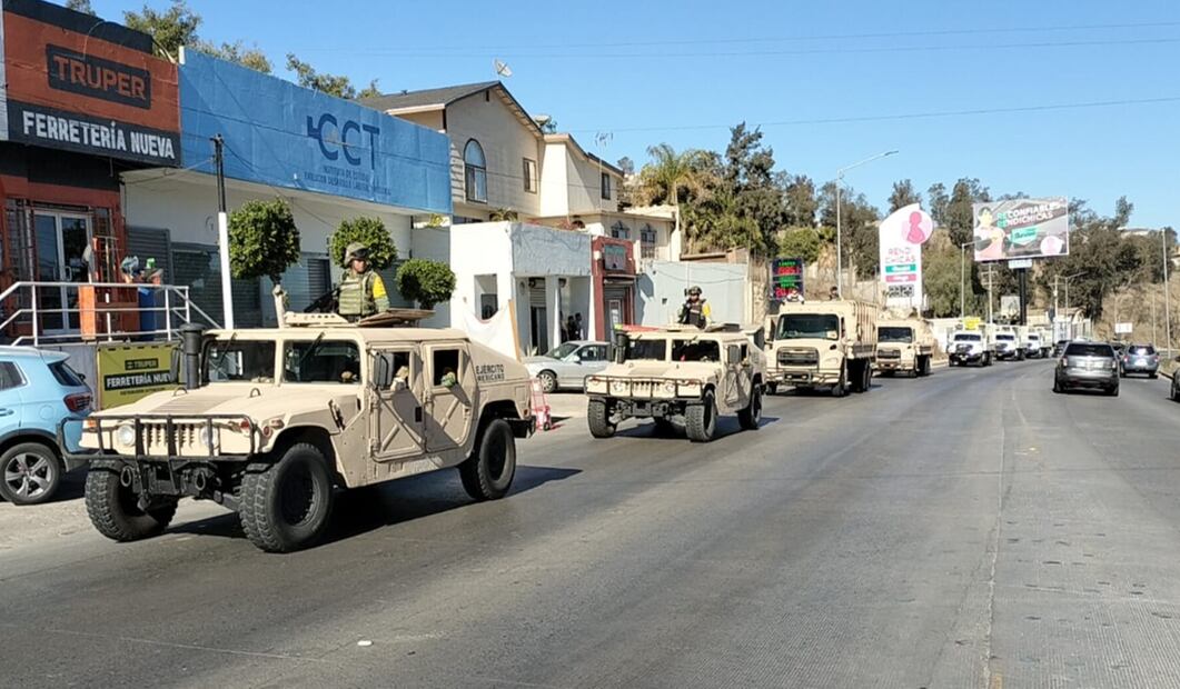 Ejército y GN desplegaron 540 efectivos para reforzar la seguridad en Baja California, Sinaloa y Guanajuato. Foto: especial