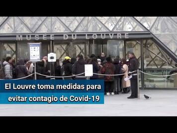El Louvre no aceptará billetes por miedo a coronavirus