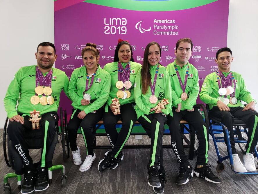 La delegación mexicana superó las 50 preseas de oro (Twitter @Conade).
