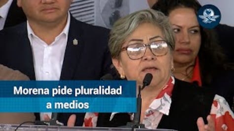 Senadora de Morena arremete contra la prensa