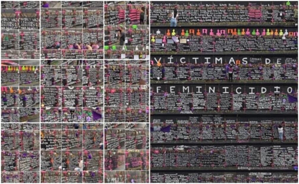 Quería dejar más tiempo el muro con nombres de víctimas de feminicidios, pero fue destruido por manifestantes: AMLO