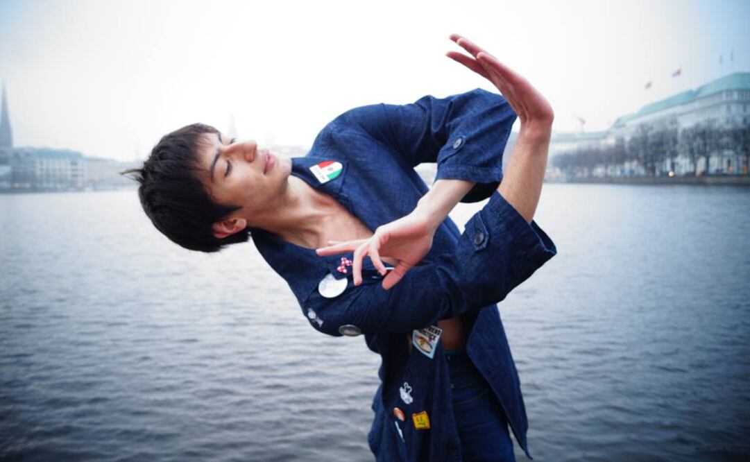 El bailarín mexicano Braulio Álvarez, miembro del Ballet de Hamburgo. (FOTO: Verónica Sánchez)