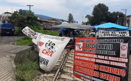 Afectaciones mayores a 700 mdp por bloqueos de vías del tren en Michoacán