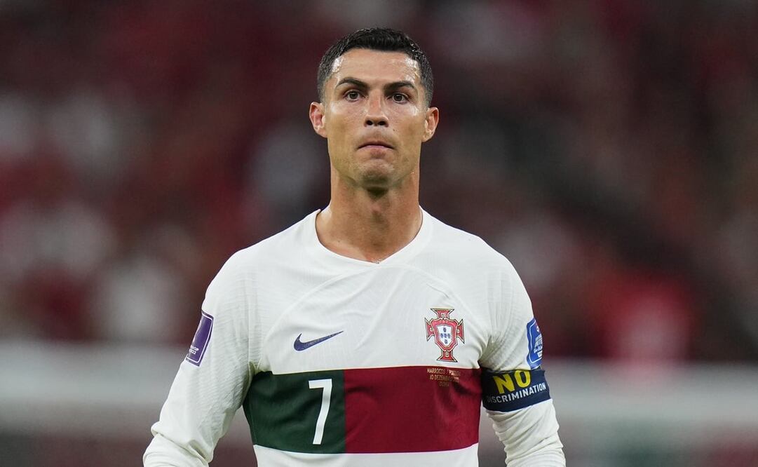 Cristiano Ronaldo en el último partido de Portugal en Qatar 2022 - FOTO: AP