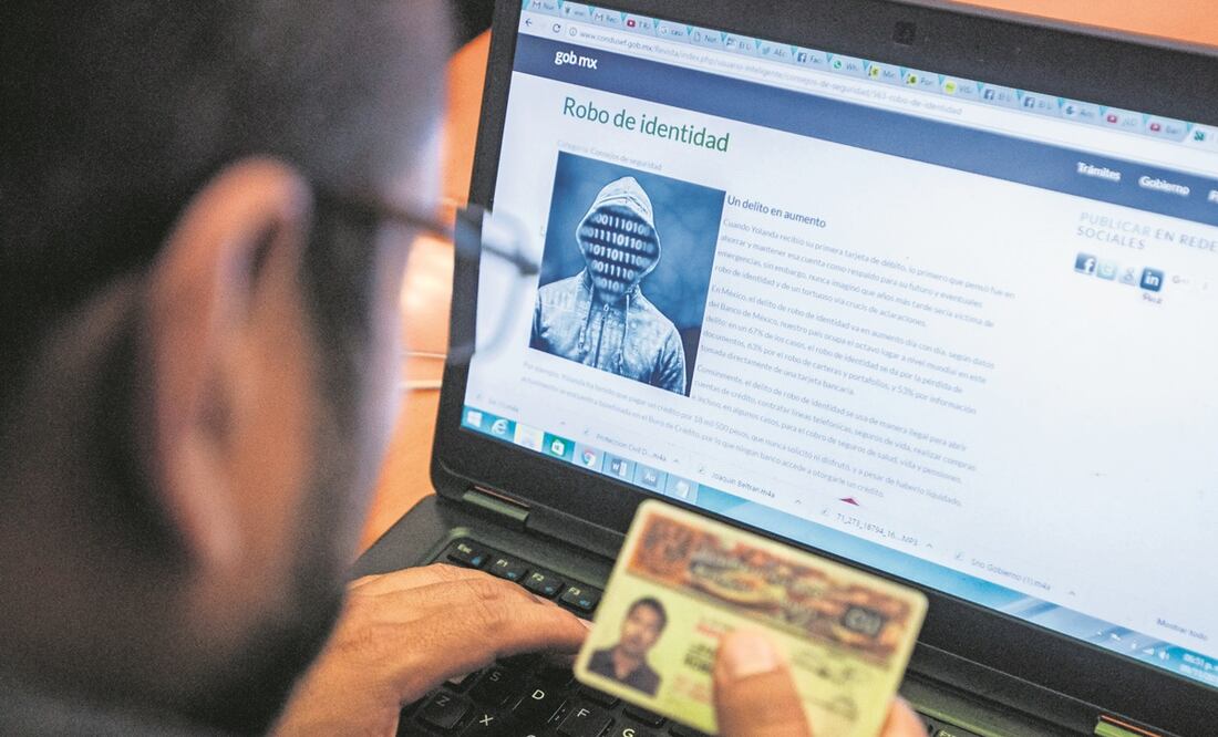 La Asociación de Bancos de México afirmó que tiene una campaña permanente para evitar que usuarios caigan en robo de identidad. Foto: ARCHIVO EL UNIVERSAL