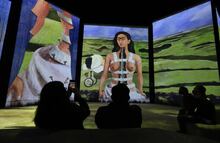 “Frida” inmersiva abrió sus puertas en el Frontón México