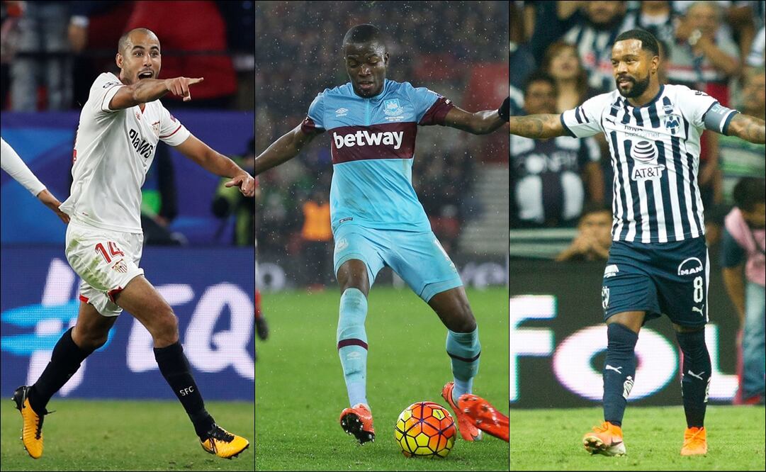 Guido Pizarro, Enner Valencia y Dorlan Pabón. Foto: Especial
