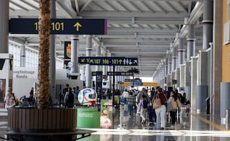 Sheinbaum presume AIFA abarrotado por Semana Santa; "vuelos al 100 a todos los destinos", destaca