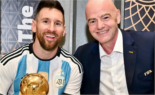 Infantino dedica emotivas palabras a Messi tras dejar la Selección Argentina: "Ha inspirado a millones"