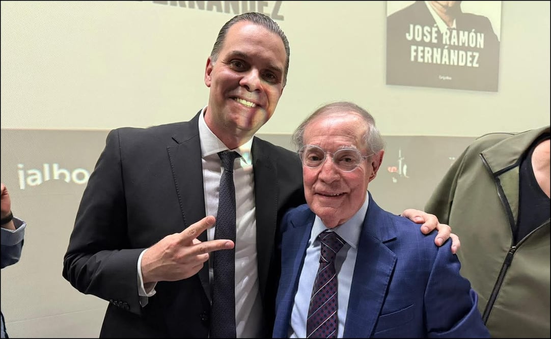 Christian Martinoli dedicó un emotivo mensaje a José Ramón Fernández, su maestro en los medios de comunicación. FOTO: @cmartinolimx