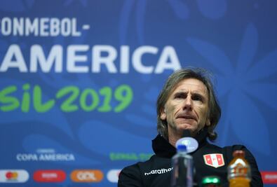 Ricardo Gareca explota contra reportero tras derrota de 5-0 ante Brasil