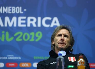 Ricardo Gareca explota contra reportero tras derrota de 5-0 ante Brasil