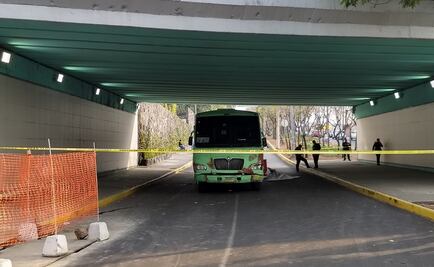 Microbús atropella a adulta mayor en el Pedregal; suspenden ruta