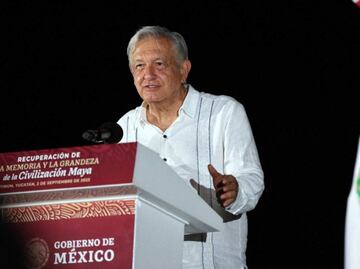 AMLO reconoce demoras en recorrido de pruebas del Tren Maya: "es para revisar todo"