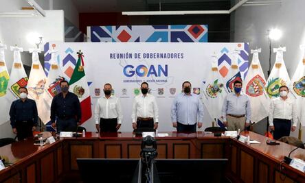 Uso de cubrebocas es obligatorio en estados panistas: gobernadores; es la única vacuna real, dicen