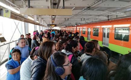 Fallas en L12 del Metro provocan retrasos de 1 hora 