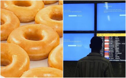"¿La tecnología te deprime hoy?": Krispy Kreme ofrece donas gratis por apagón informático de Microsoft